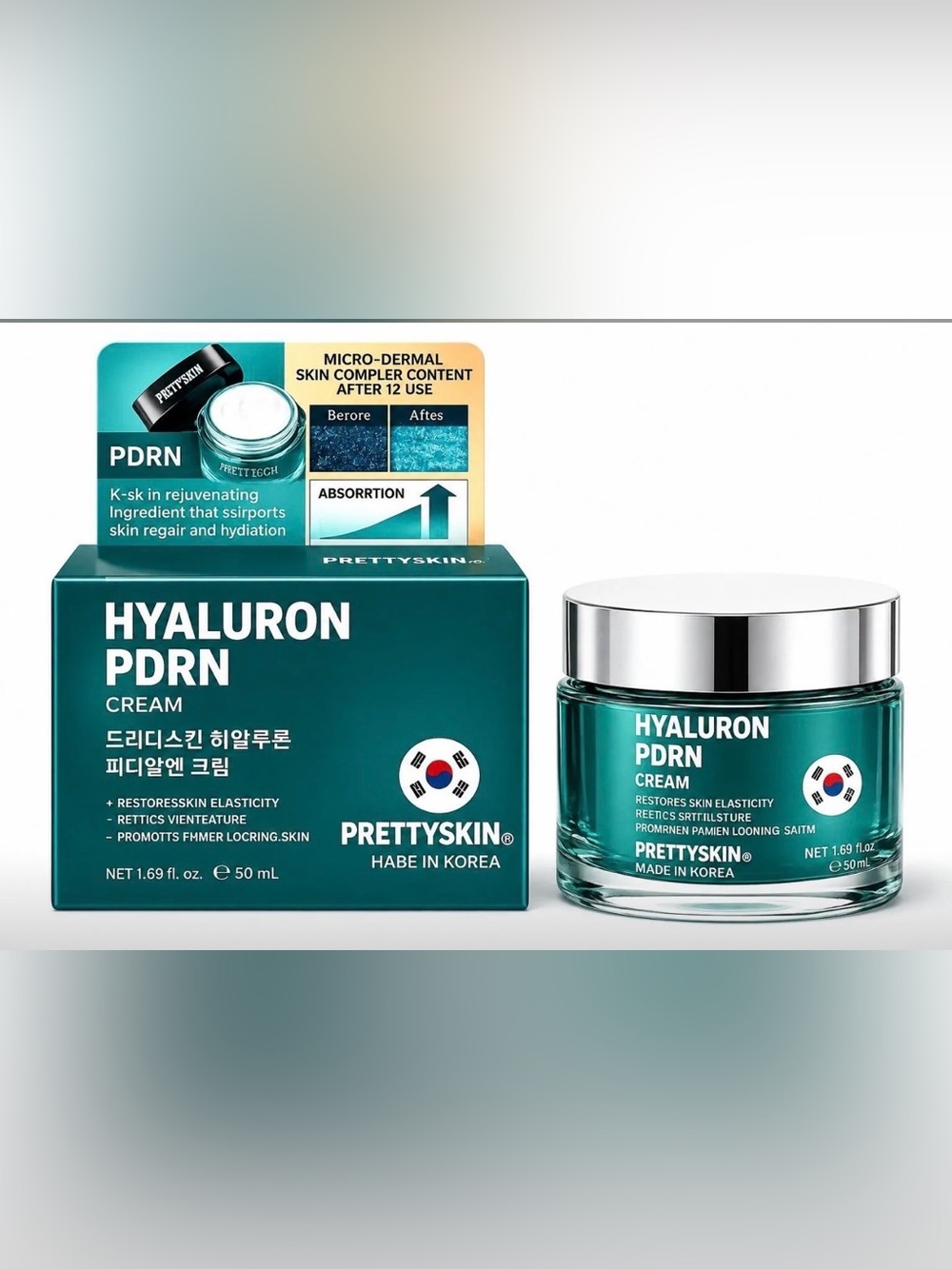 Hyaluron PDRN Cream - Hydrating Moisturizer 50 ml